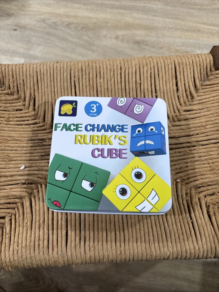 Face Change Rubiks Cube Game Building Block Visual Dexterity Small Parts