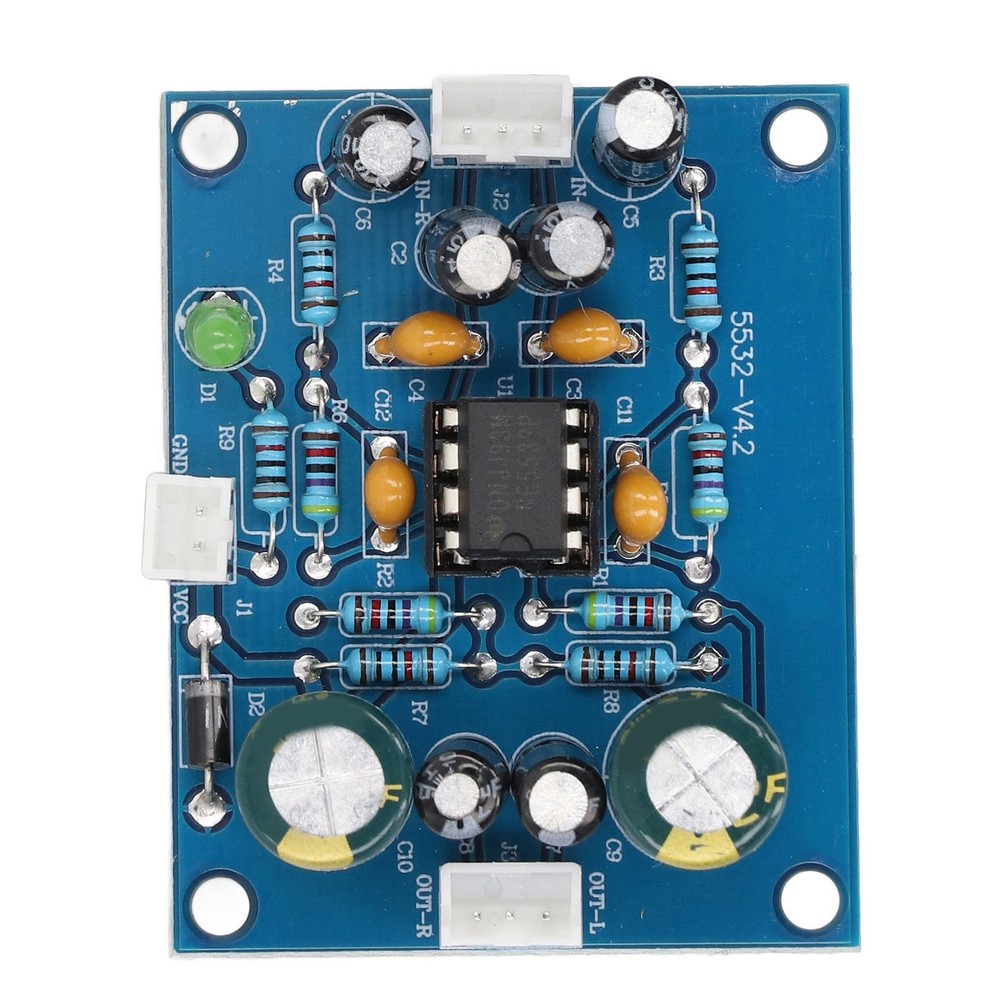 Preamp Module Audio Preampier Board NE5532 Chip Accessory Part For❀