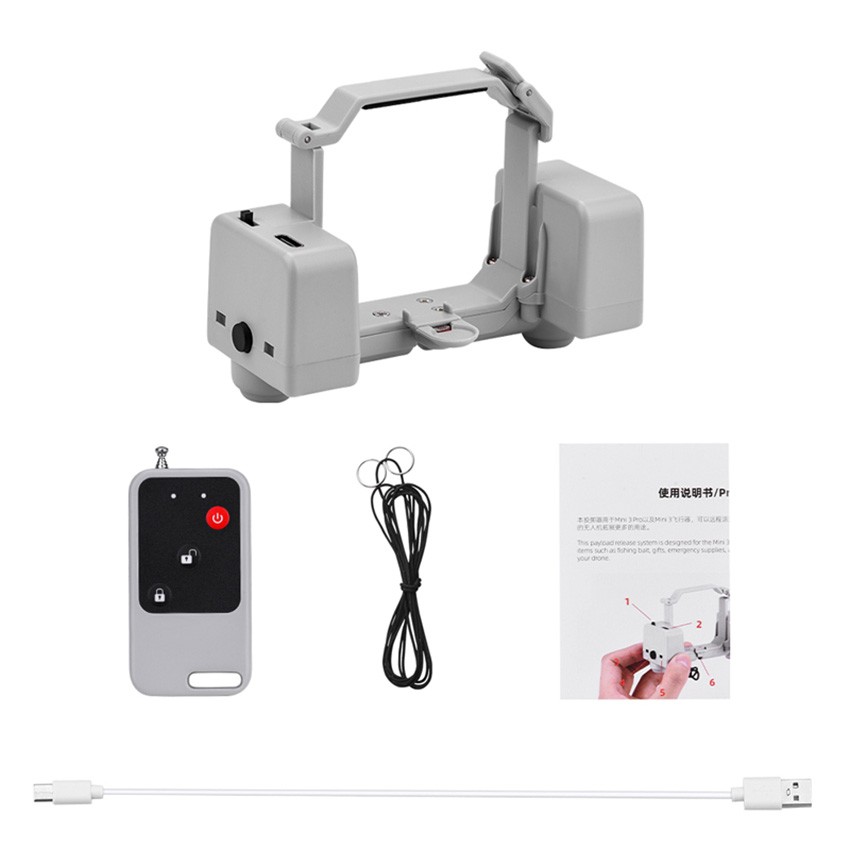 Drone Airdrop Release System Thrower for DJI Mini 3 / Mini 3 Pro