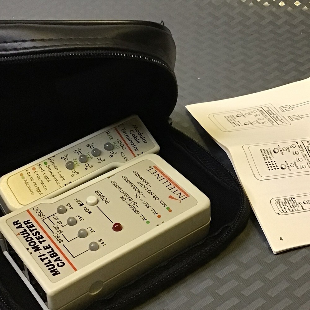 Intellinet Multifunction Cable Tester Multi-Network Terminator