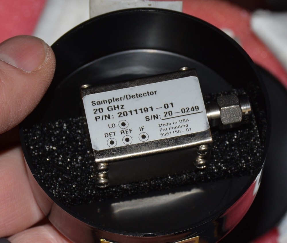 PHASE MATRIX 320A-01 MICROWAVE FREQUENCY COUNTER SAMPLER MODULE 2011191-01 20GHZ