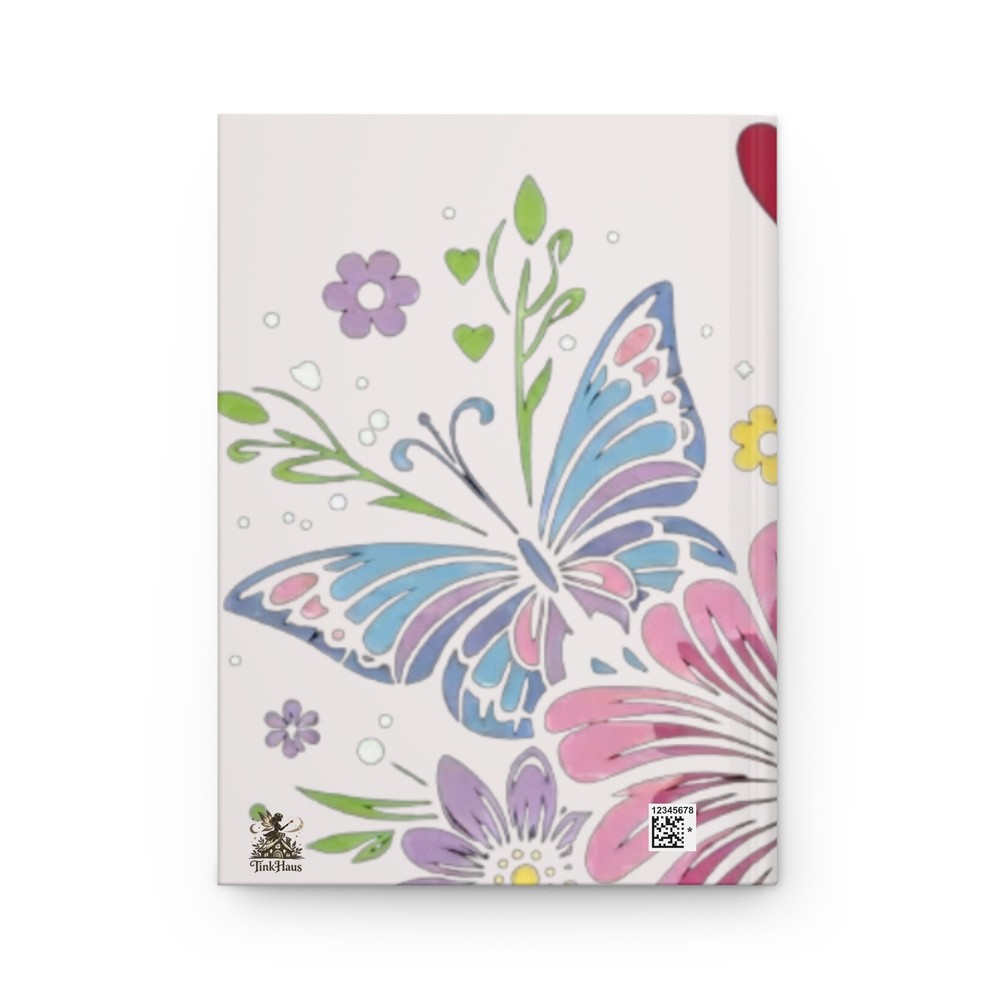 Floral Hardcover Baby Journal | Nursery Notebook