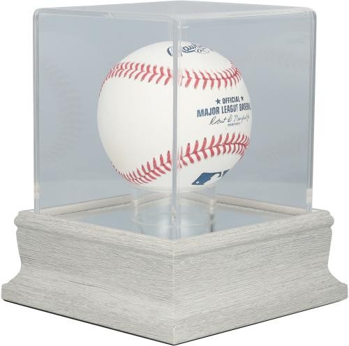 Slate Gray Baseball Display Case UV Protected