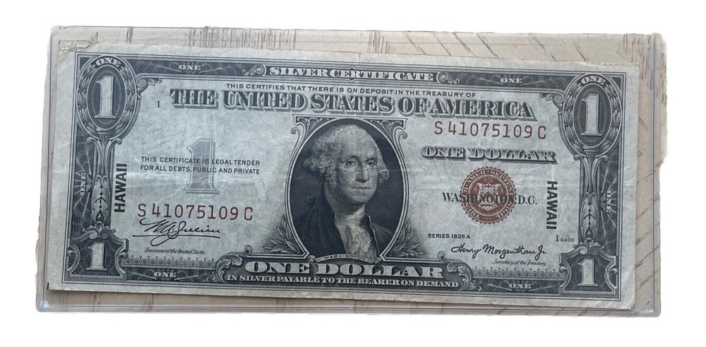 FR. 2300* 1935-A $1 ONE DOLLAR “HAWAII” SILVER CERTIFICATE NOTE