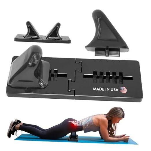 Wave - Fully Adjustable Psoas Muscle Release Tool Thrival Wave Carbon Black