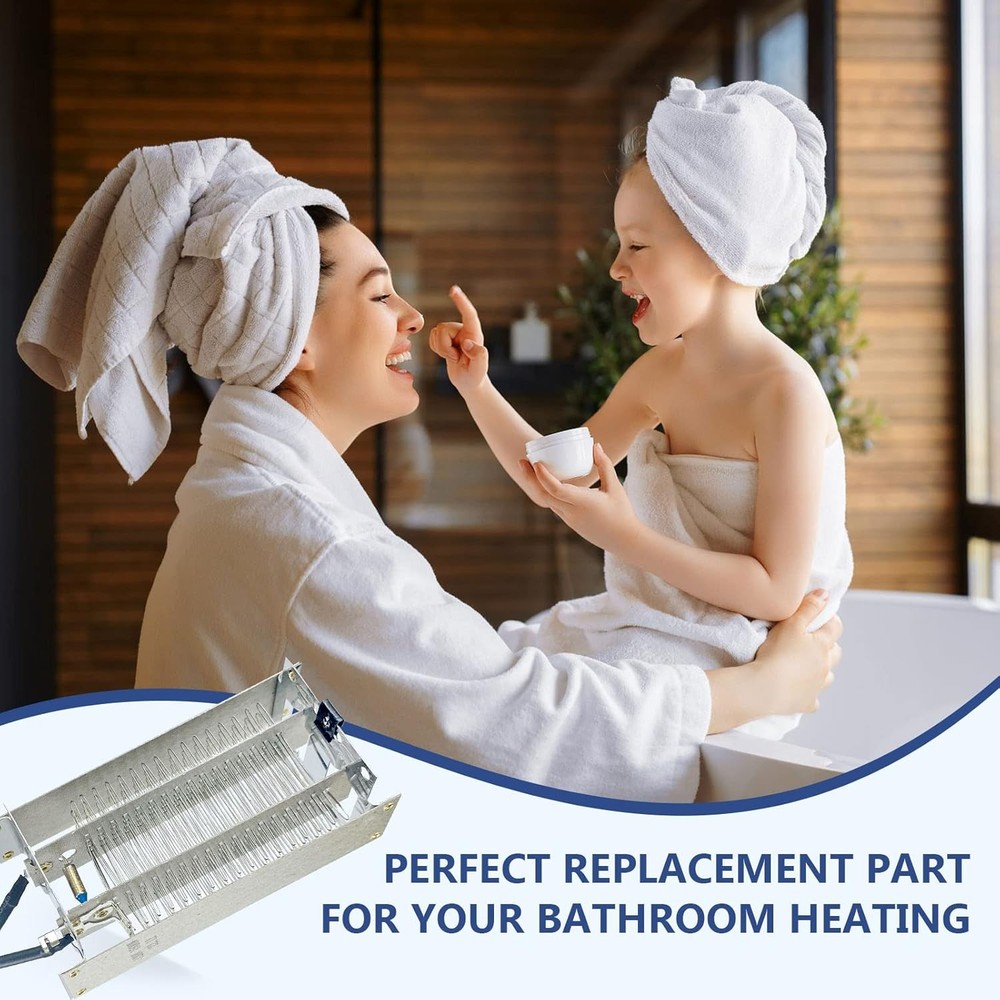 120V 1500W Bathroom Fan Heater Element Replacement Part Easy Install