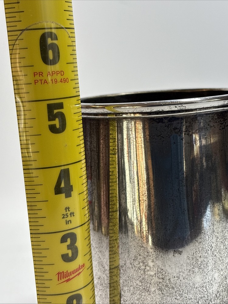 Vintage Concord Nickel Silver Double Handle Mug Cup
