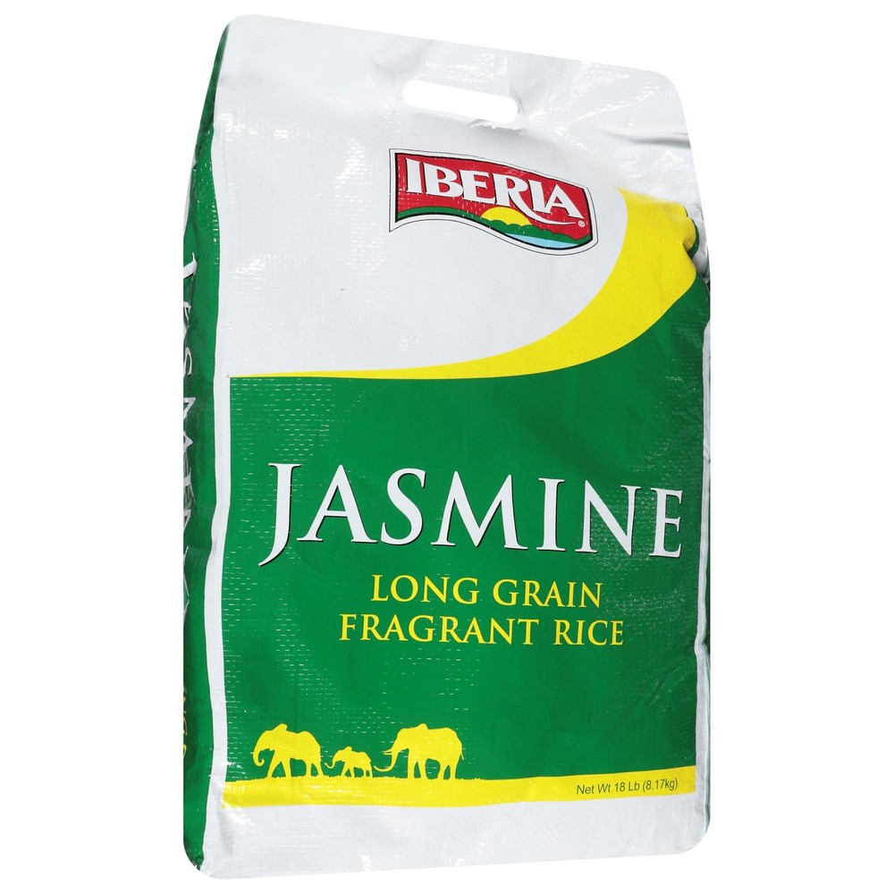 18 Pound Jasmine Long Grain Fragrant White Rice Fresh Imported