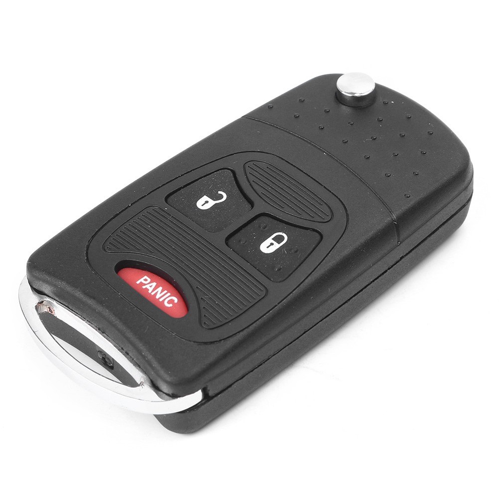 3 Button Remote Control Key Fob Case Shell Fit Dodge Ram1500/2500/3500 2004-2010