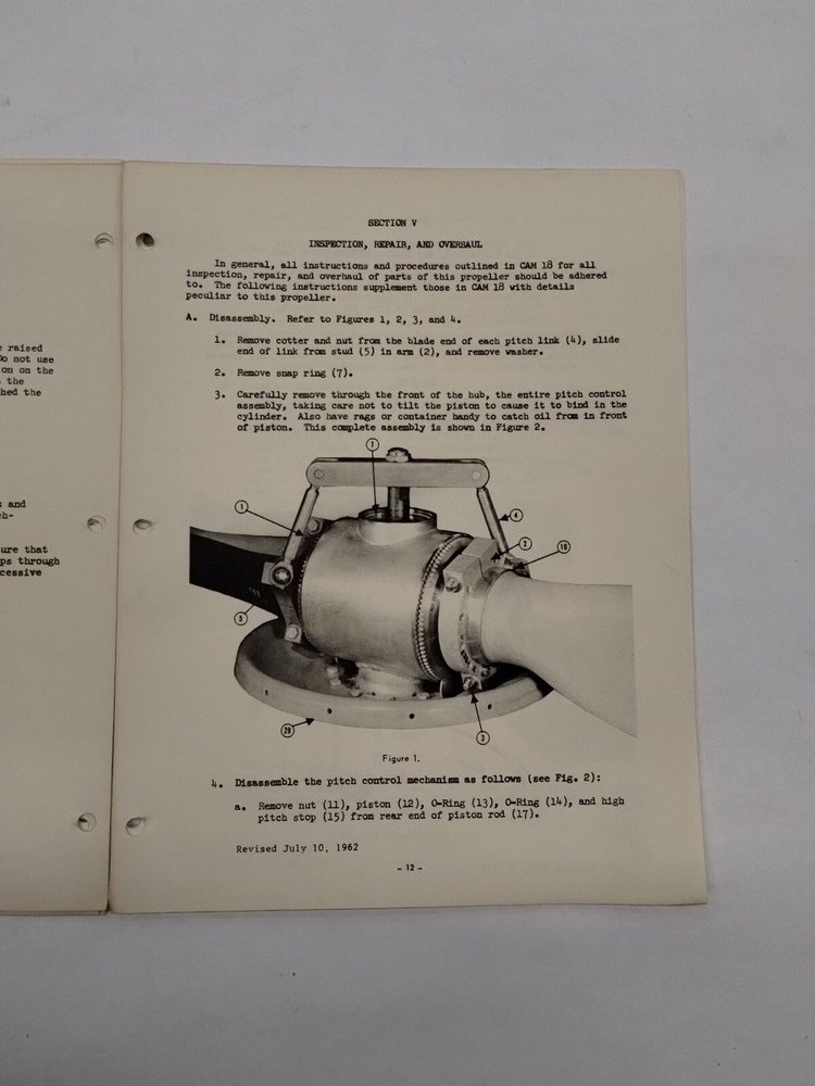 Flottorp Propellers Inspection & Maintenance & Overhaul Manual-Original