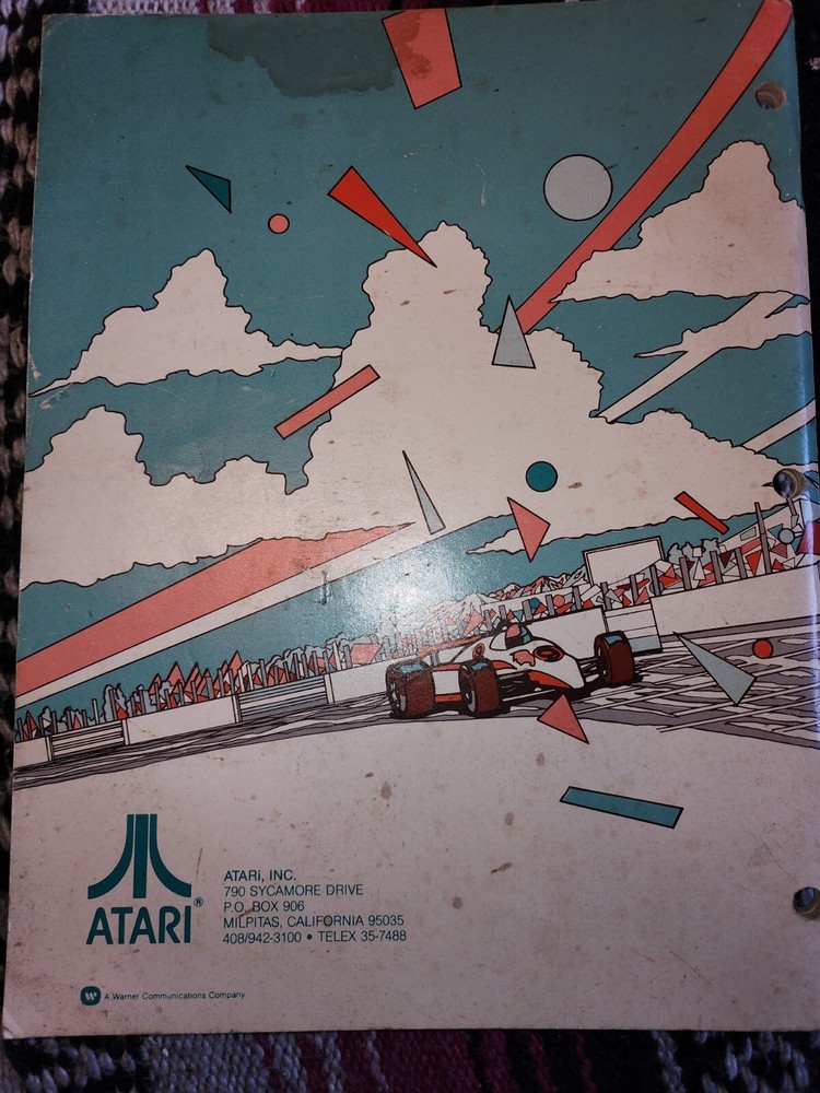 Pole Position Manual & Schematics Arcade