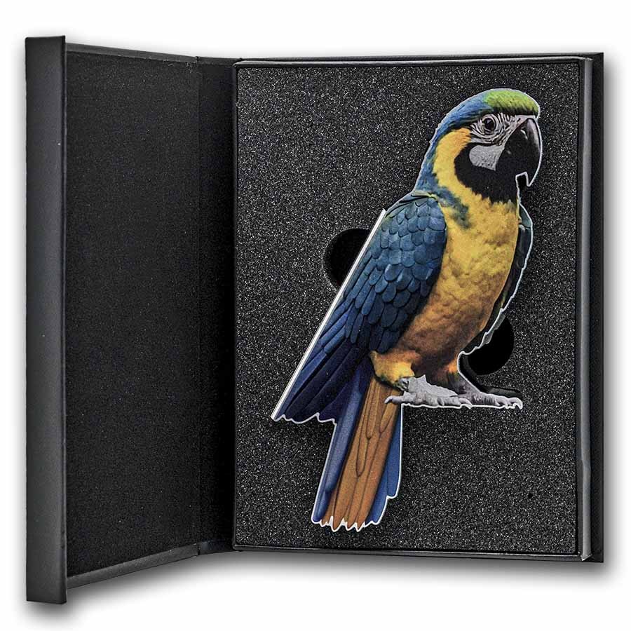 2025 Netherlands 2 oz Proof Silver Parrot Duit (w/Box/COA)