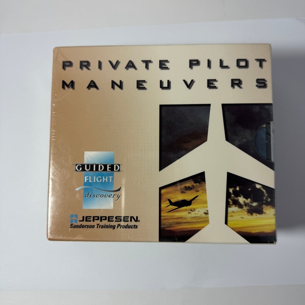 Private Pilot Maneuvers Training Software 5 CD Set