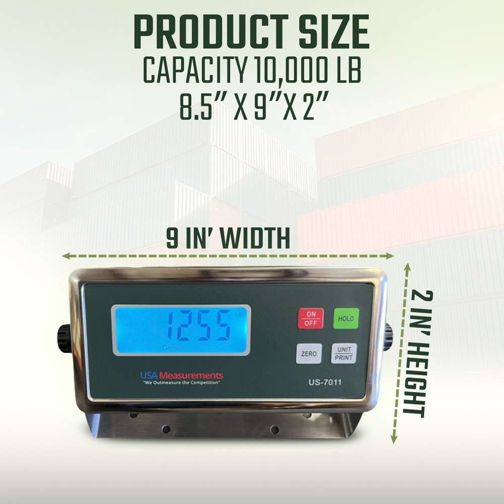 US-CSK-10K Hanging Scale (S-Type) tension & compression 10,000 lb with Printer