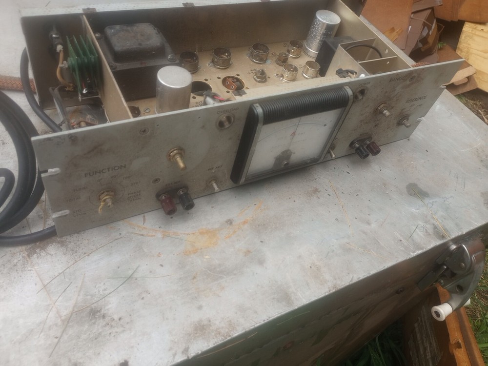 Vintage Phase Angle Voltmeter