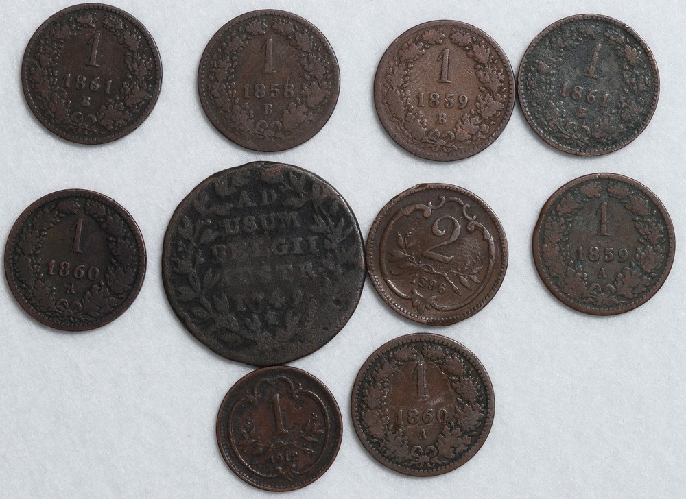 Austrian coin job lot