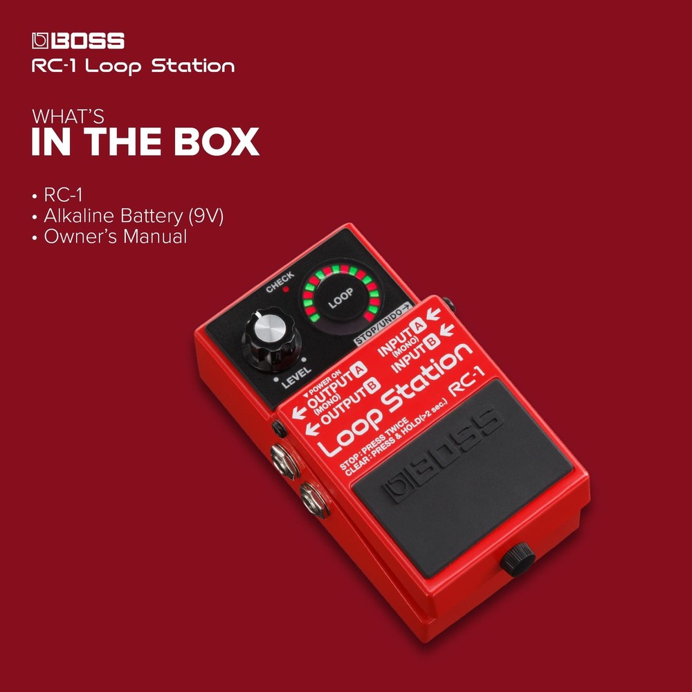 BOSS RC-1 Loop Station Pedal