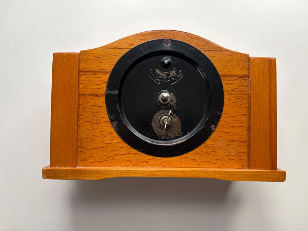 Joseph Stalin desk clock