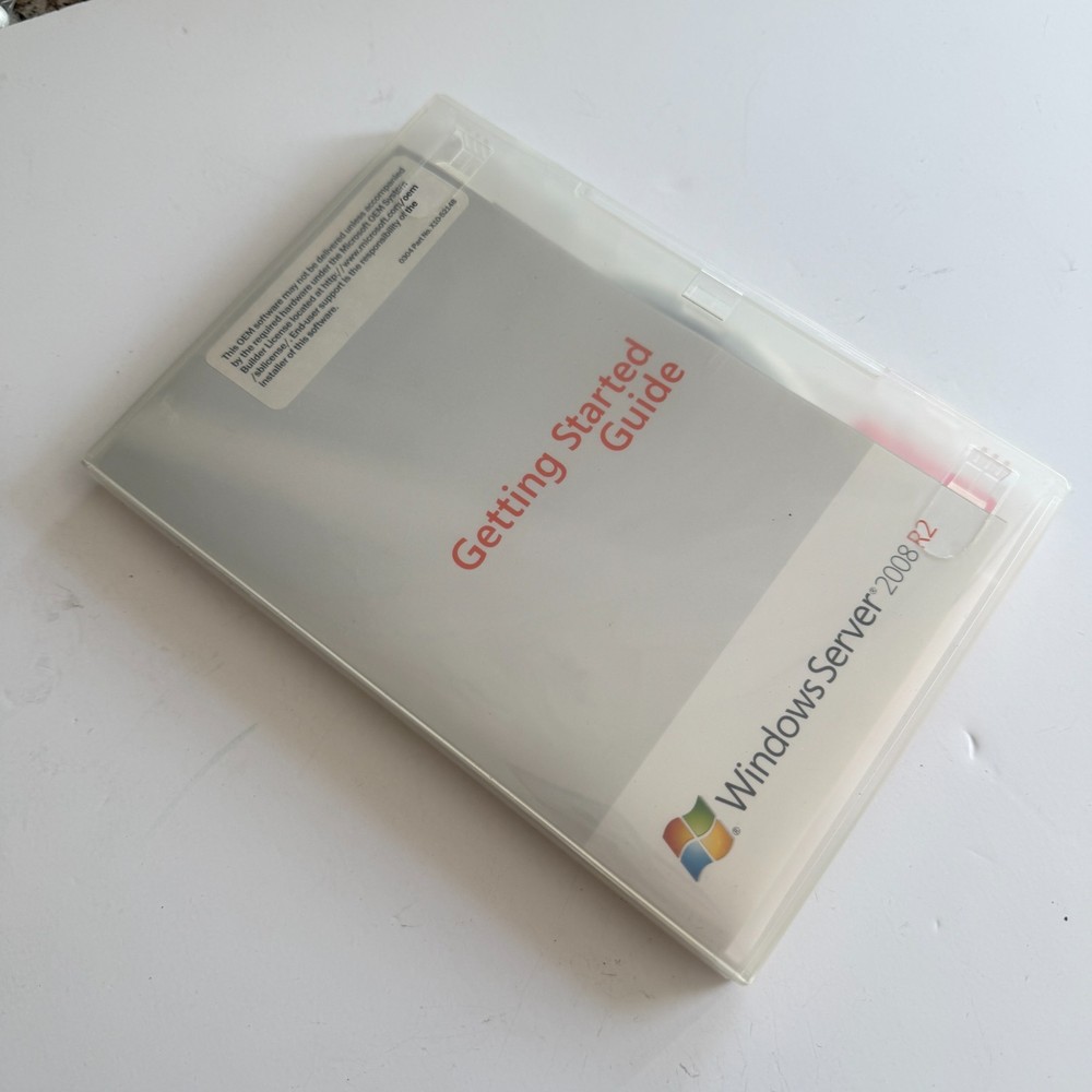 Microsoft Windows Server 2008 R2 Standard 64-bit (x64) DVD