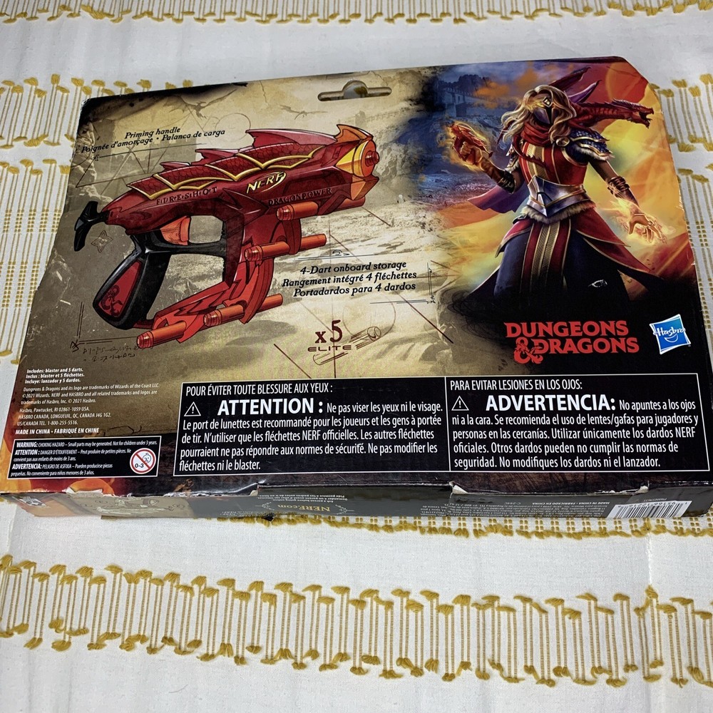 NERF DragonPower Fireshot Dart Blaster