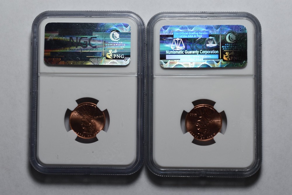 2009 P & D Formative Years Business Strike Pennies Both NGC MS 67 RD
