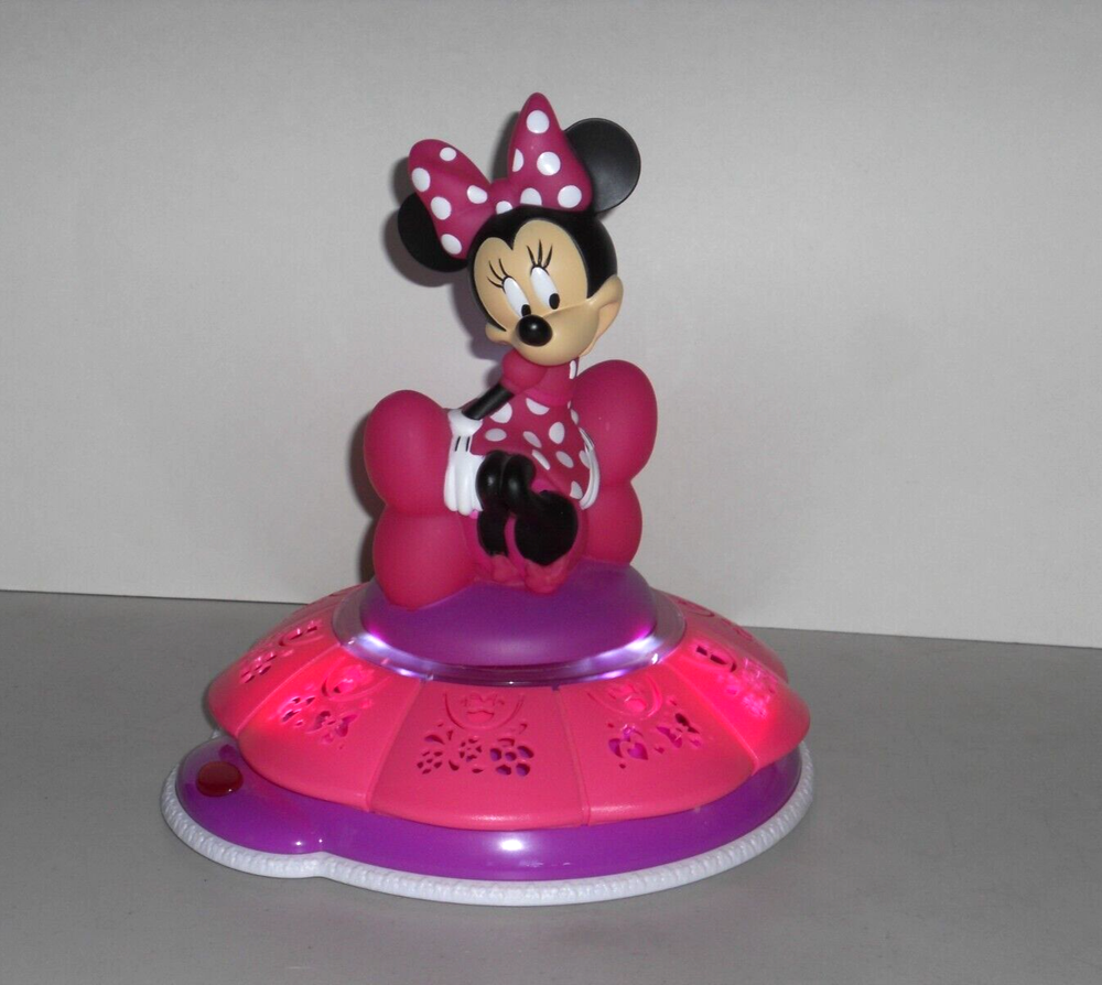 DISNEY MINNIE MOUSE LIGHT & SOUND MUSICAL GLOW NIGHTLIGHT