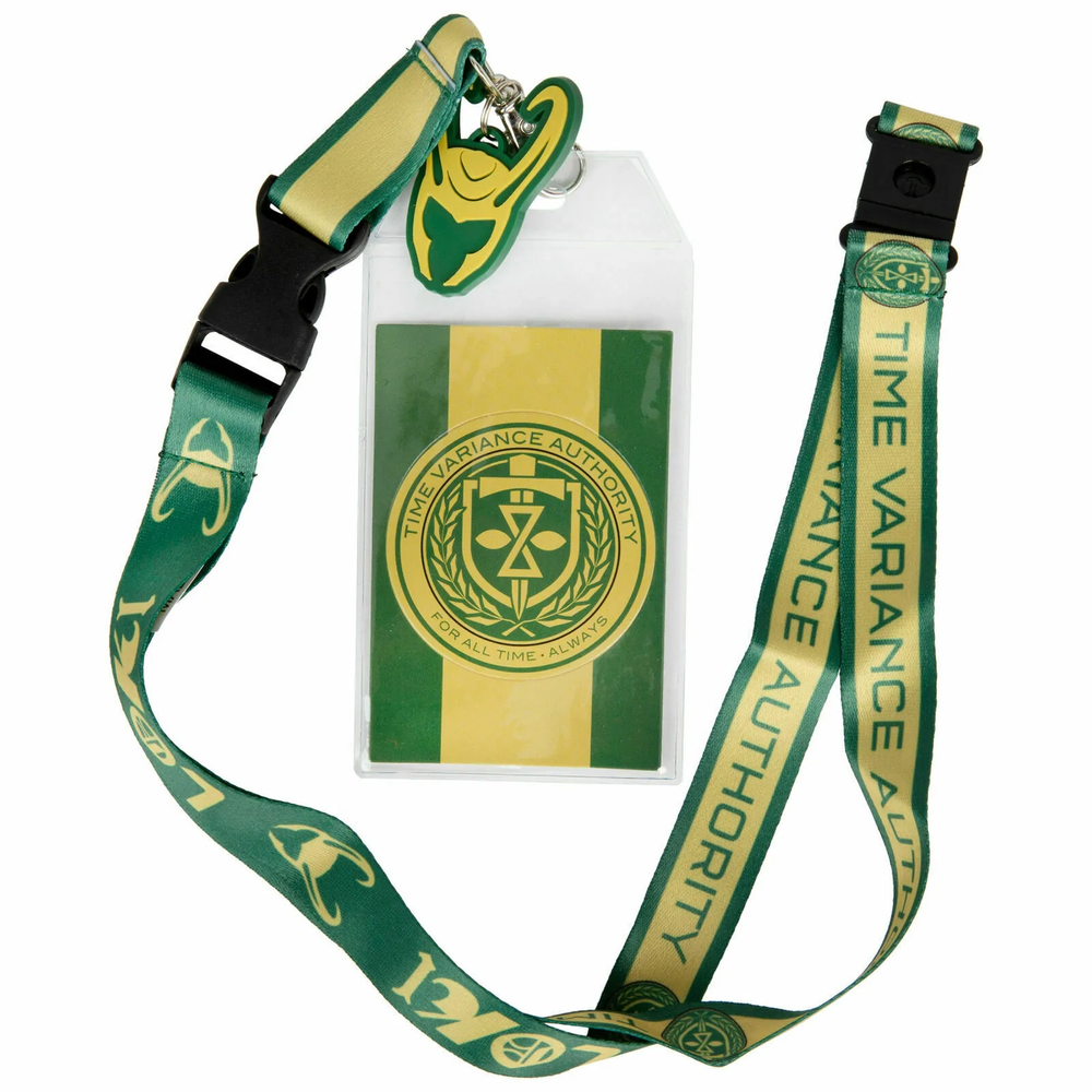 Marvel Loki Time Variance Authority Lanyard Multi-Color Bioworld