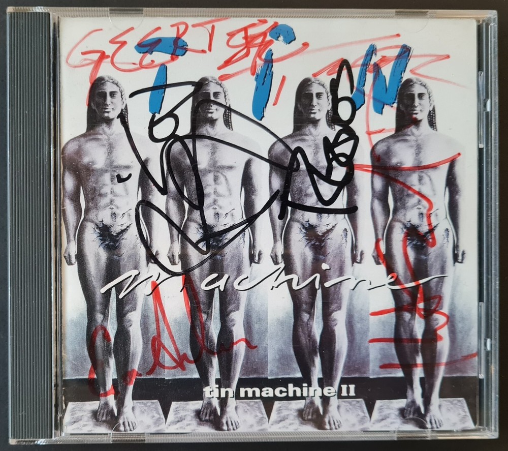 David Bowie & Tin Machine Signed 'Tin Machine II' (1991) CD