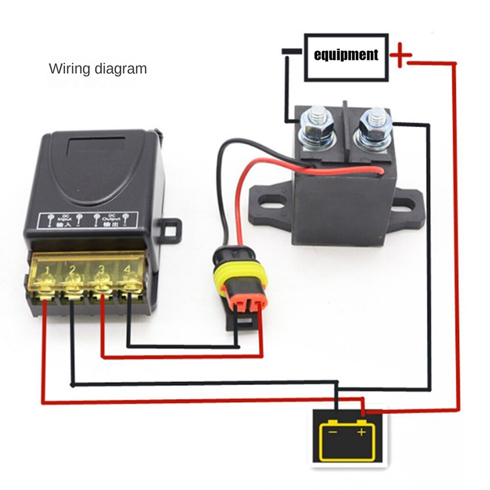 Car Battery Switch Disconnect Power Kill Master Isolator Cut Off Remote Control