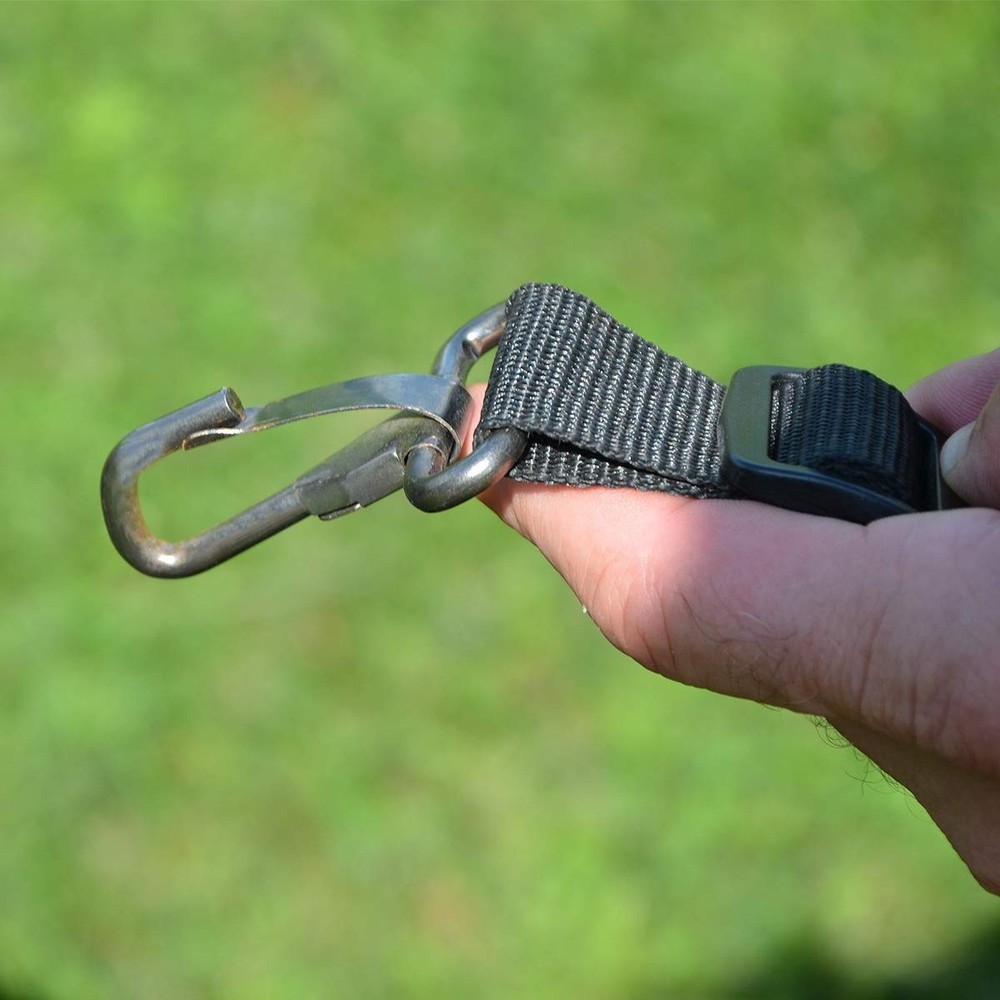 Intech Single Adjustable Golf Bag Padded Shoulder Strap Replacement, Black