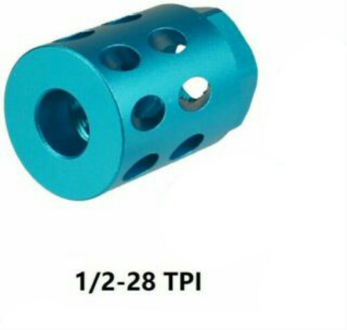 1/2''x28 Thread Ruger Mark IV 22/45 Lite Muzzle Brake Compensator 22LR