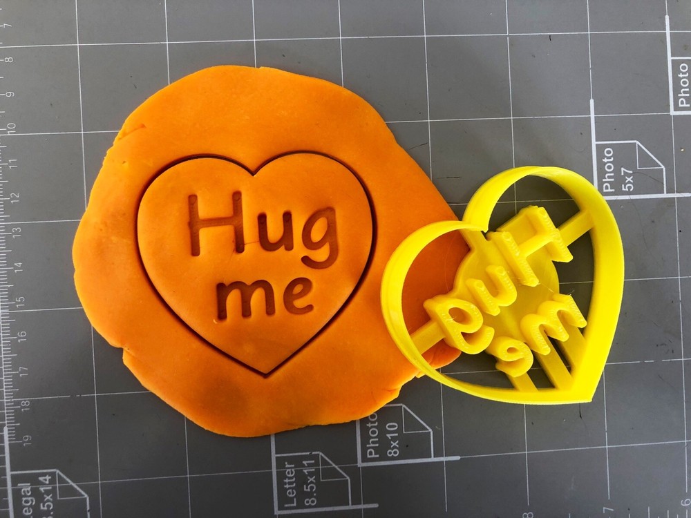 Hug Me In Heart Cookie Cutter