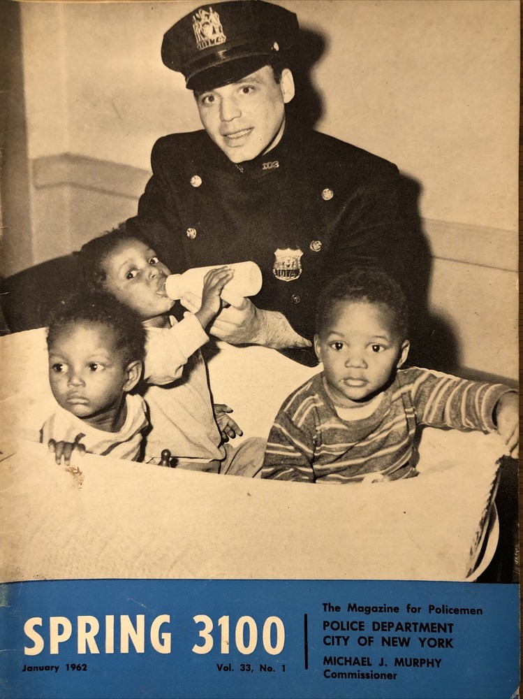 SPRING 3100 NYPD MAGAZINE JANUARY 1962