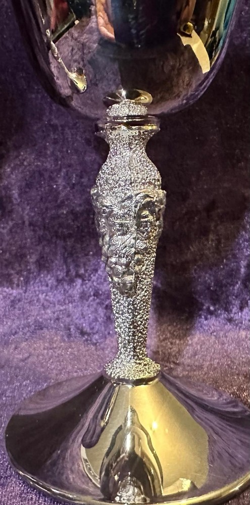 Sherwood silver plated goblets