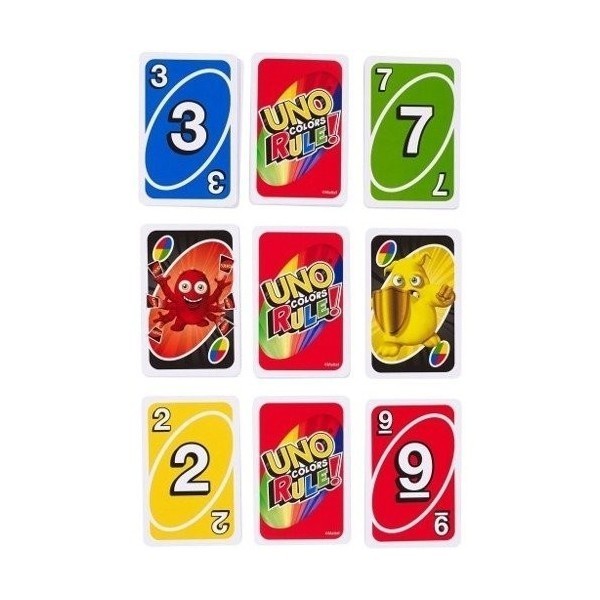 Mattel Uno Colours Rule DWV64