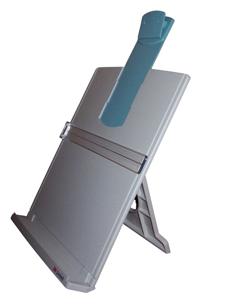 3M Desktop Document Holder DH340 - adjustable clip holds 150 sheets - NEW