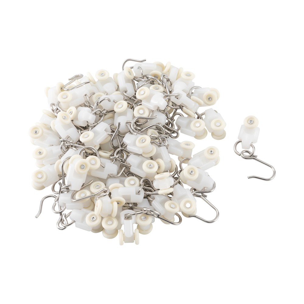 12-18ft Curtain Hanging Track System Track Kit with Hooks Mount NEW