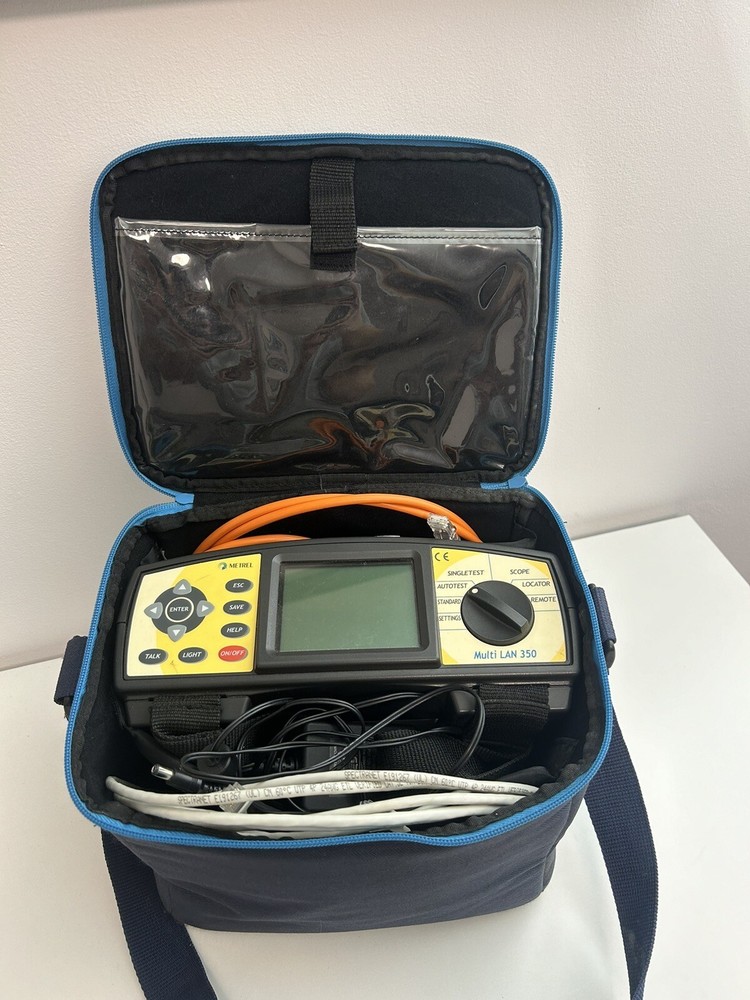 Metrel Multi Lan 350 For Lan Cabling Vertification Cable Tester