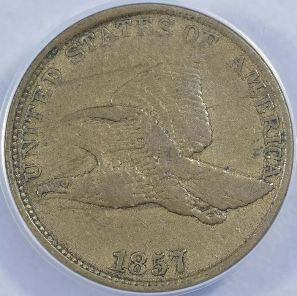 1857 Small Cents Flying Eagle ANACS VF-25