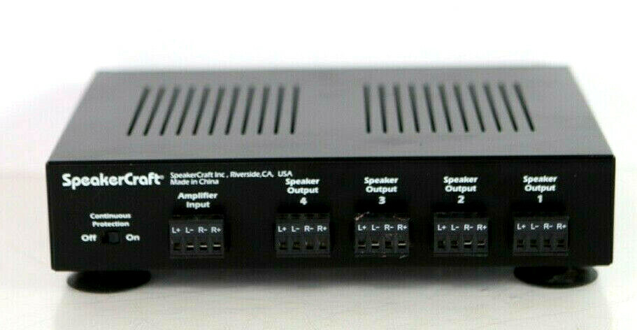 SpeakerCraft S4DC Four Zone Speaker Selector 4 A407