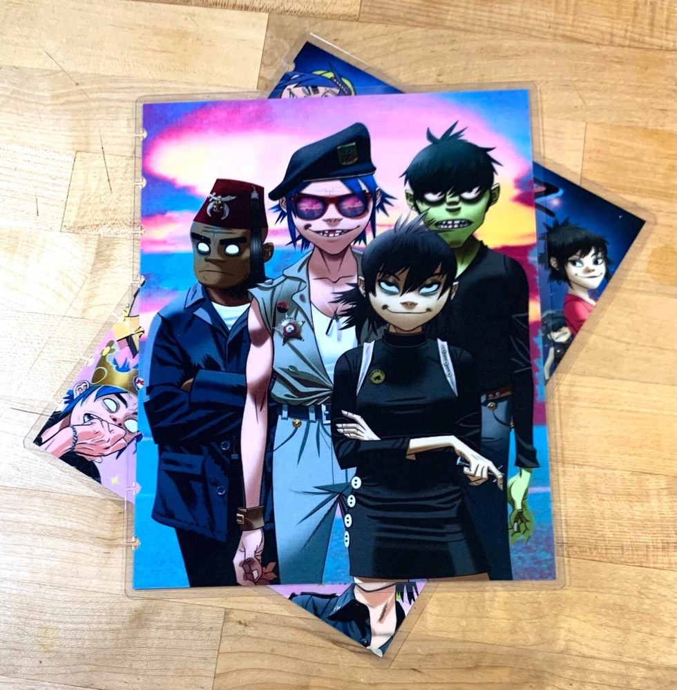 Gorillaz Cover Set for use with Classic Happy Planner