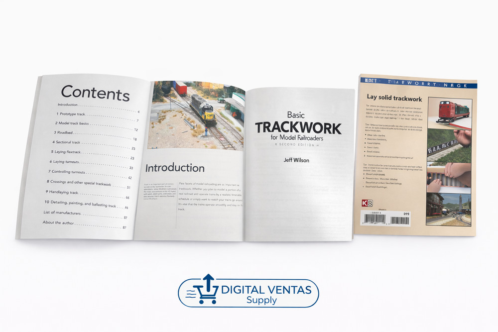 Basic Trackwork for Model Railroaders Second Edition - Book – Jeff Wilson