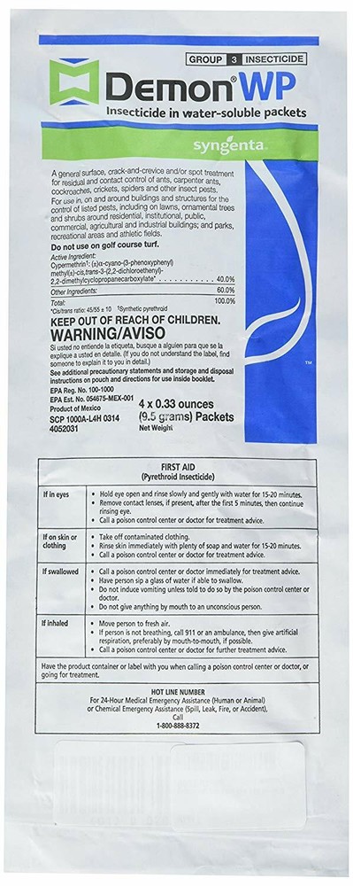 Syngenta Demon WP Insecticide  SAME-DAY SHIPPING