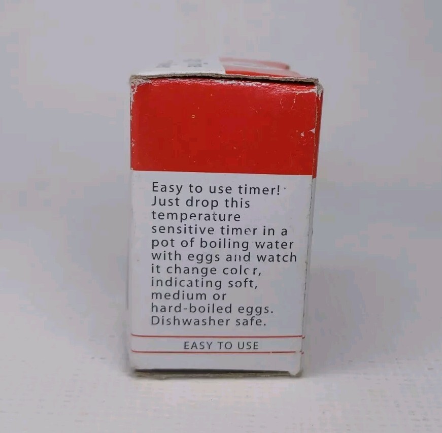 Eggy Time Egg Boiler Soft Hard Boiled Timer Chef's Best