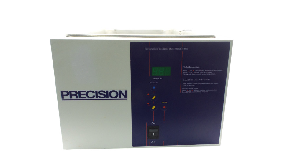 Precision Microprocessor Controlled 280 Series Water Bath 51221054