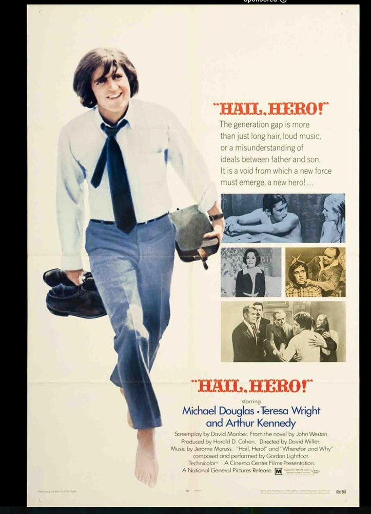 "HAIL, HERO!" (1969) Michael Douglas Debut / Dog Trainer Script w/Notes + COA!