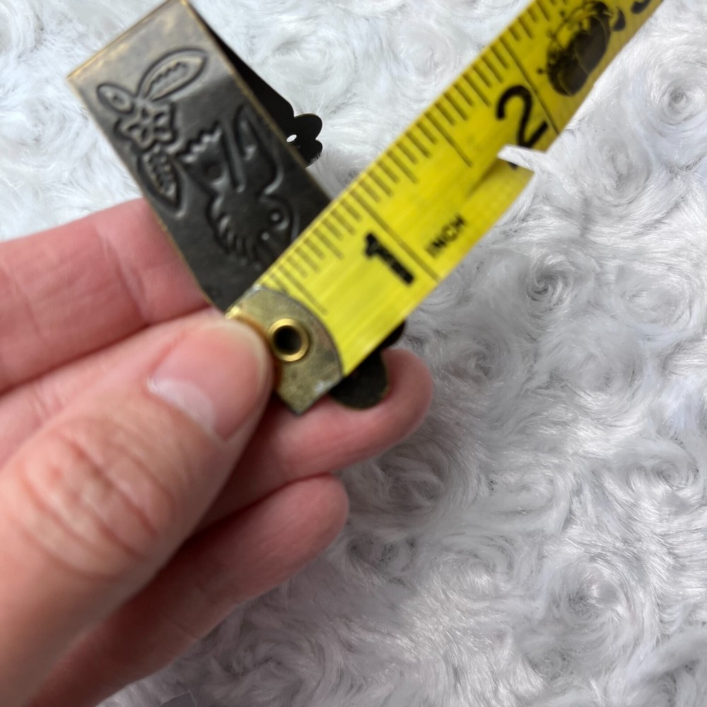 Brass Decorative Hardware Brads 16pc