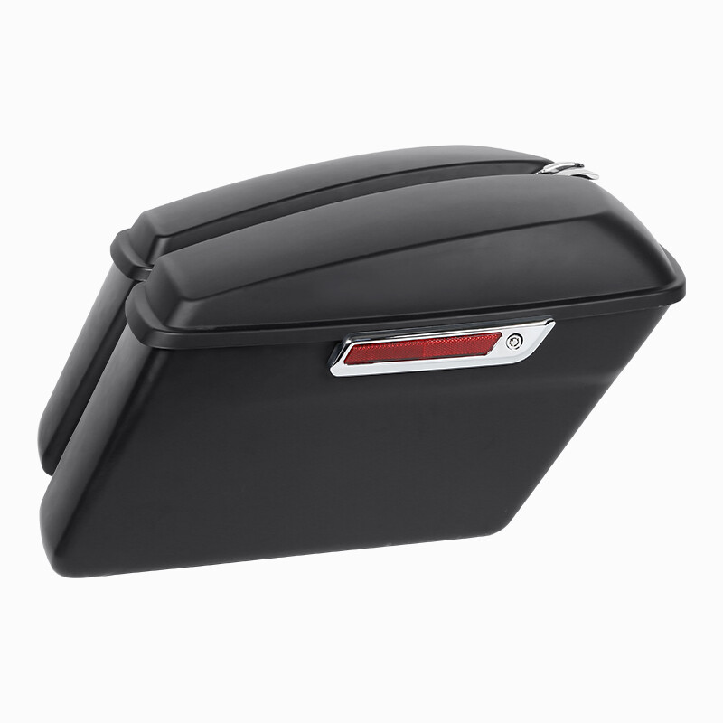Matte Hard Saddlebag Conversion Bracket Fit For Harley Softail Custom 1984-2017
