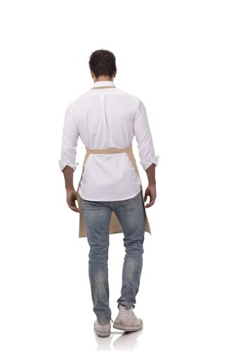 Unisex Butcher Apron Khaki One Size