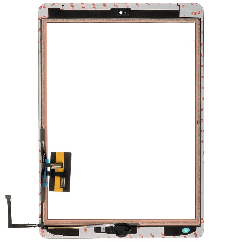 Digitizer Adhesive Home Button for Apple iPad 5 2017 Black Premium Evolve